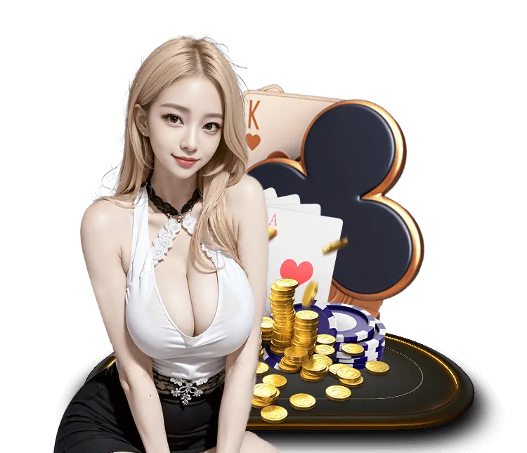 Bàn Baccarat với các lá bài và chip cược